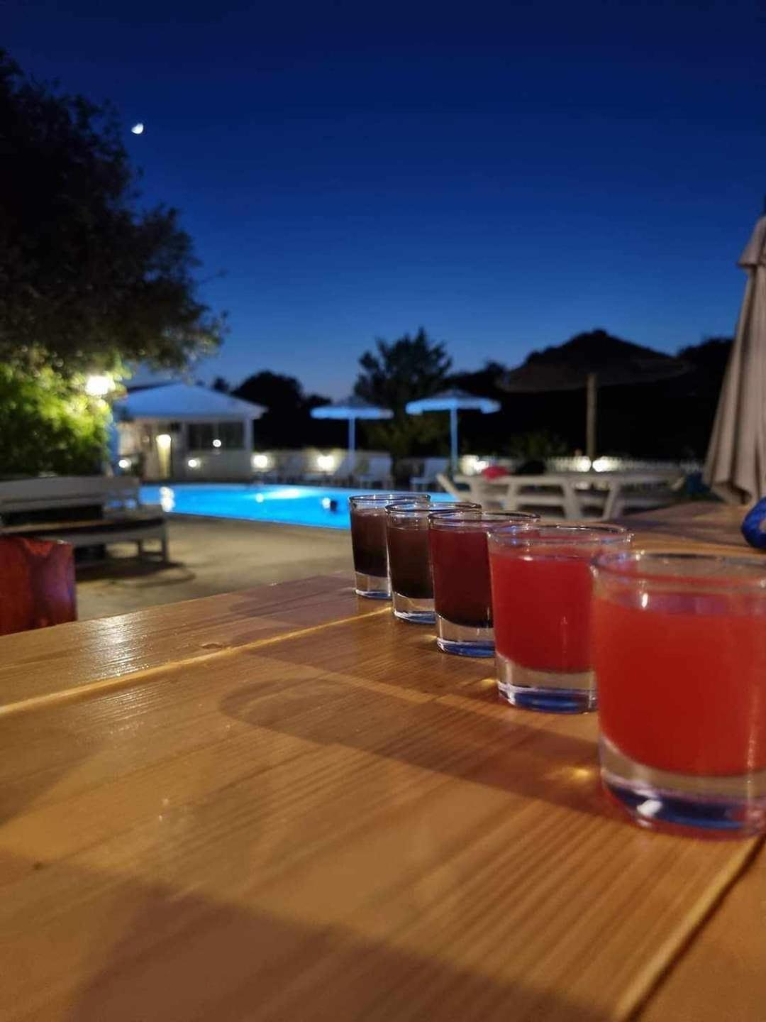 Aparthotel Blue Waves Corfu Kávos Exterior foto